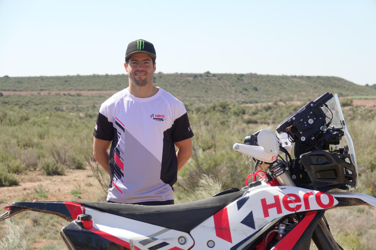 Franco Caimi Signs with Hero MotoSports Rally Team
