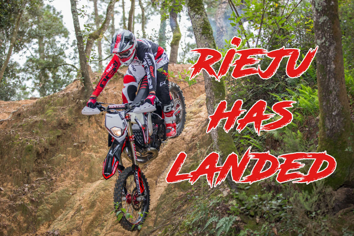 Rieju Enduro Motorcycles arrive in Australia