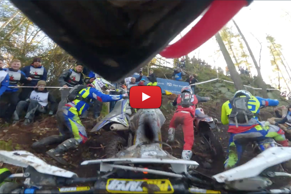 GetzenRodeo HEWC title fight onboard with Lettenbichler, Bolt and Roman