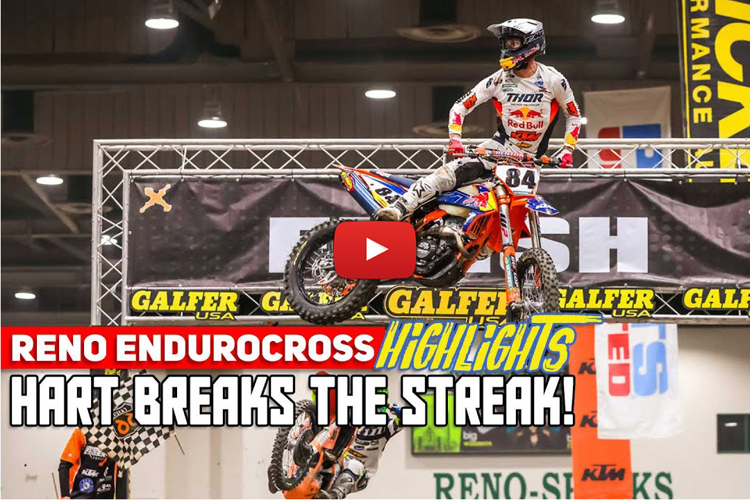 2021 EnduroCross: Rnd3 highlights – Hart’s perfect night in Reno