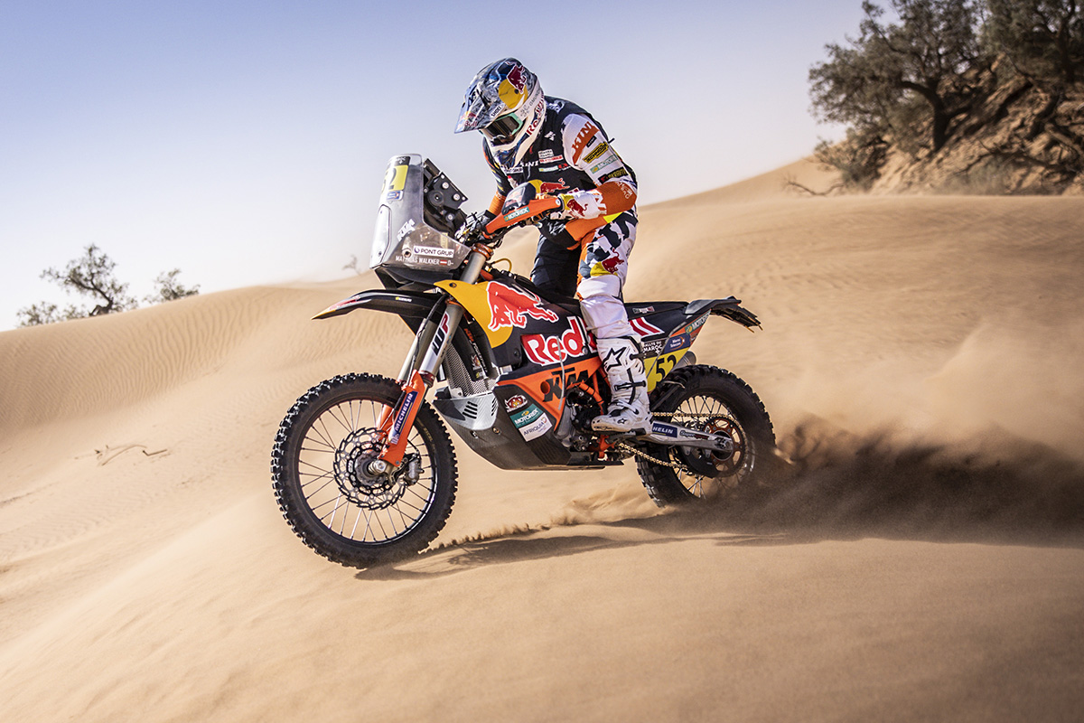 Rallye du Maroc: Walkner leads a Honda sandstorm after stage 2