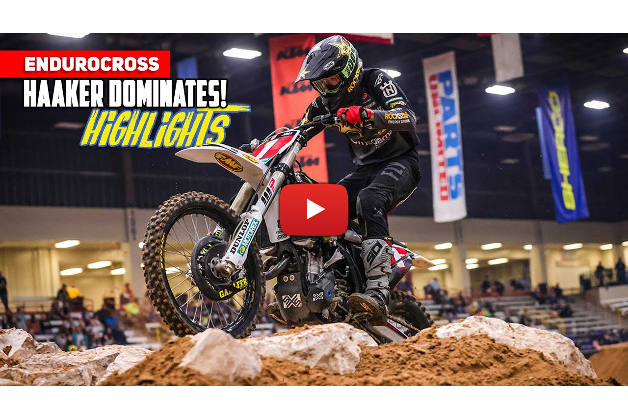 AMA EnduroCross: Rnd2 video highlights from Amarillo