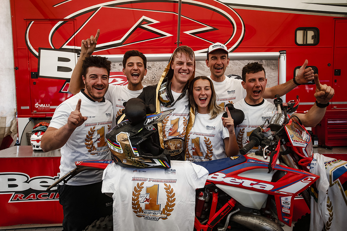 EnduroGP of France day 2 results – Brad Freeman crowned 2021 World Champion  