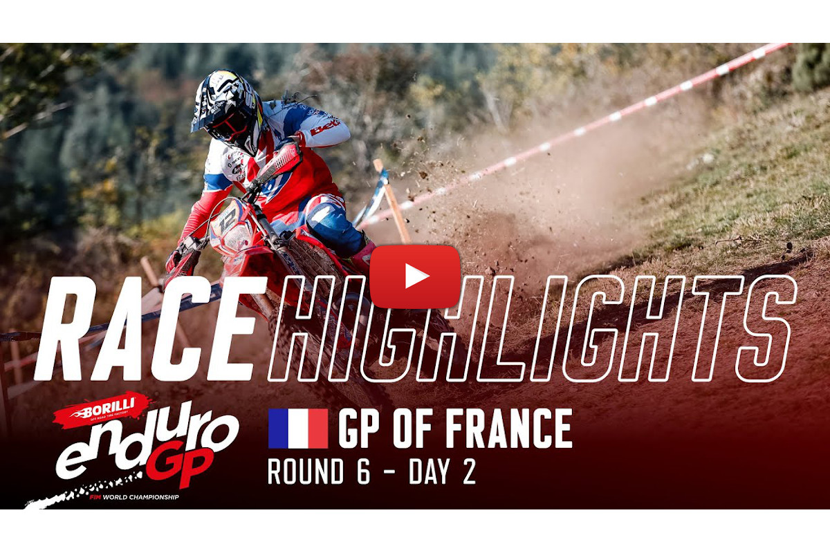EnduroGP of France day 2 video highlights