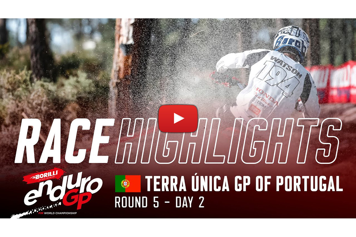 EnduroGP of Portugal – day 2 video highlights