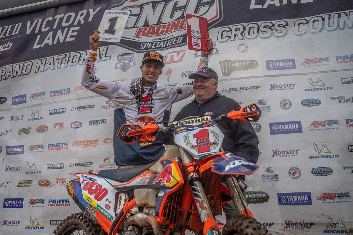 Ben Kelley crowned 2021 Champion at wild Ironman GNCC