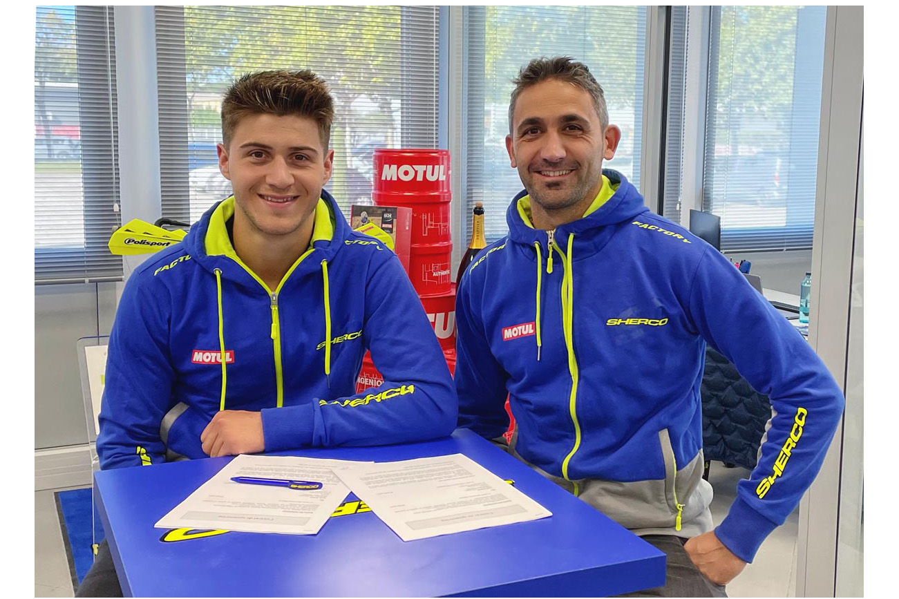 Zach Pichon signs with Sherco for 2022 EnduroGP season