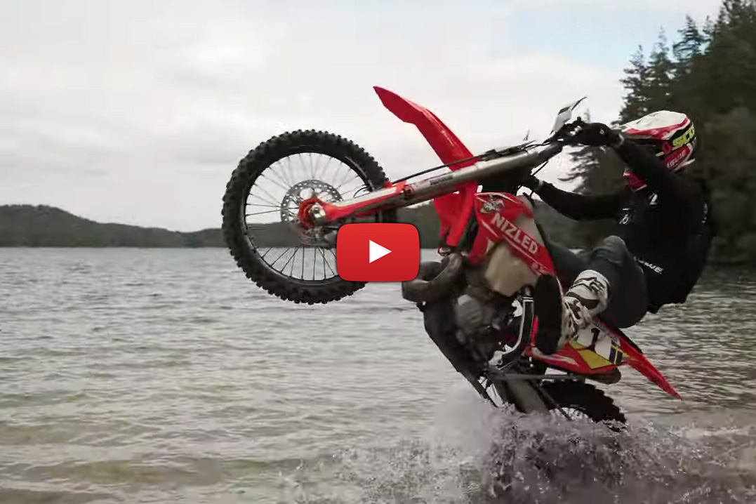 “Don’t try my stunts in your pyjamas” – Swedish Extreme Enduro skills from Eddie Karlsson