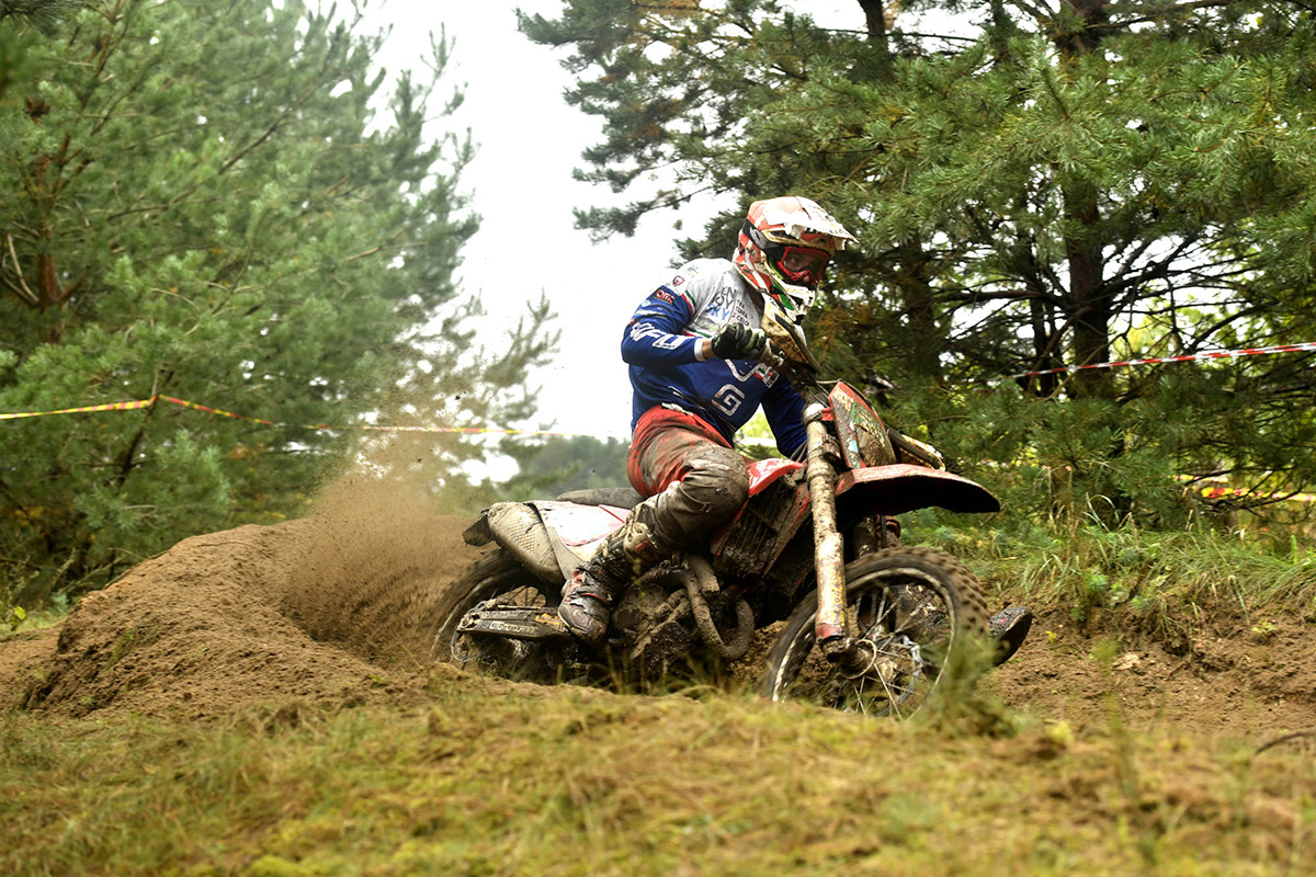 2021 European Enduro: Enrico Rinaldi shines in Polish wash out