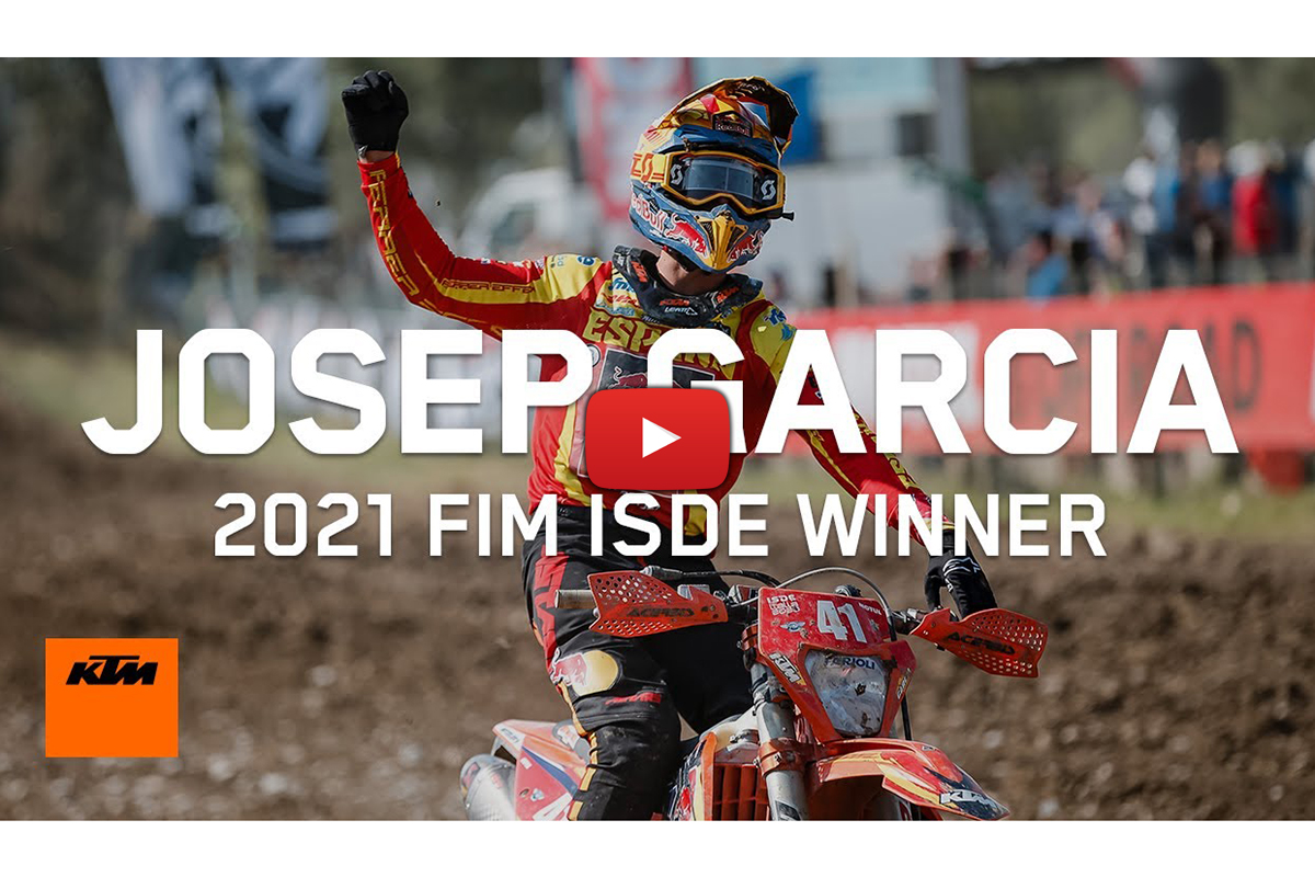 Josep Garcia: The fastest rider at ISDE 2021