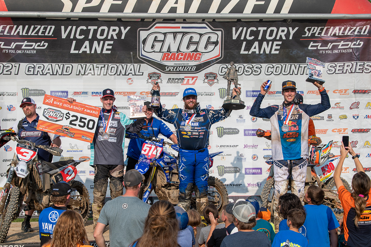 Steward Baylor takes “old school” Mountaineer GNCC win