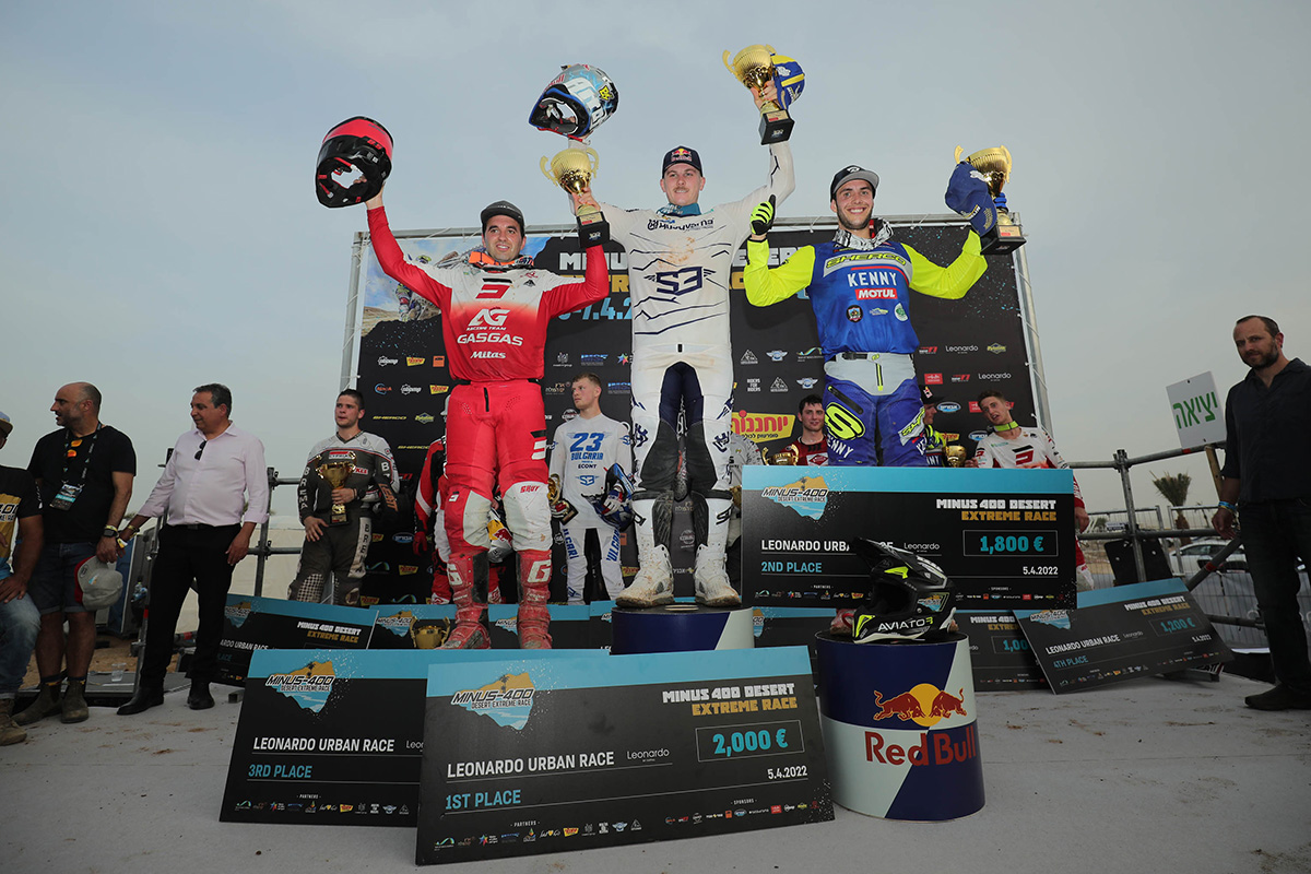 Minus 400: Day 1 results from Israel – Bolt wins SuperEnduro race