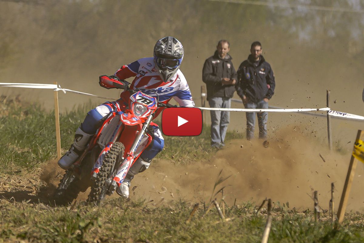Italian Enduro Rnd3 video highlights – EnduroGP riders getting on their A-game