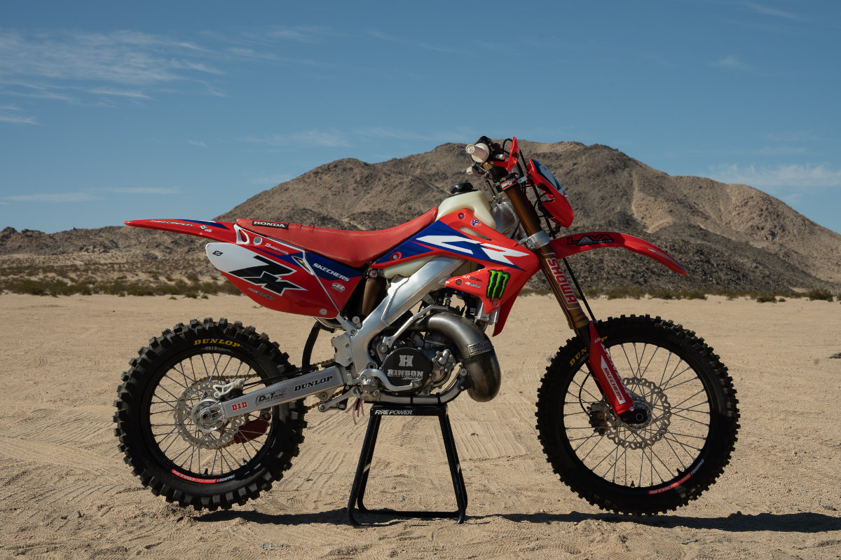 Pro bike: Team SLR’s classic 2006 Honda CR250R Baja racer