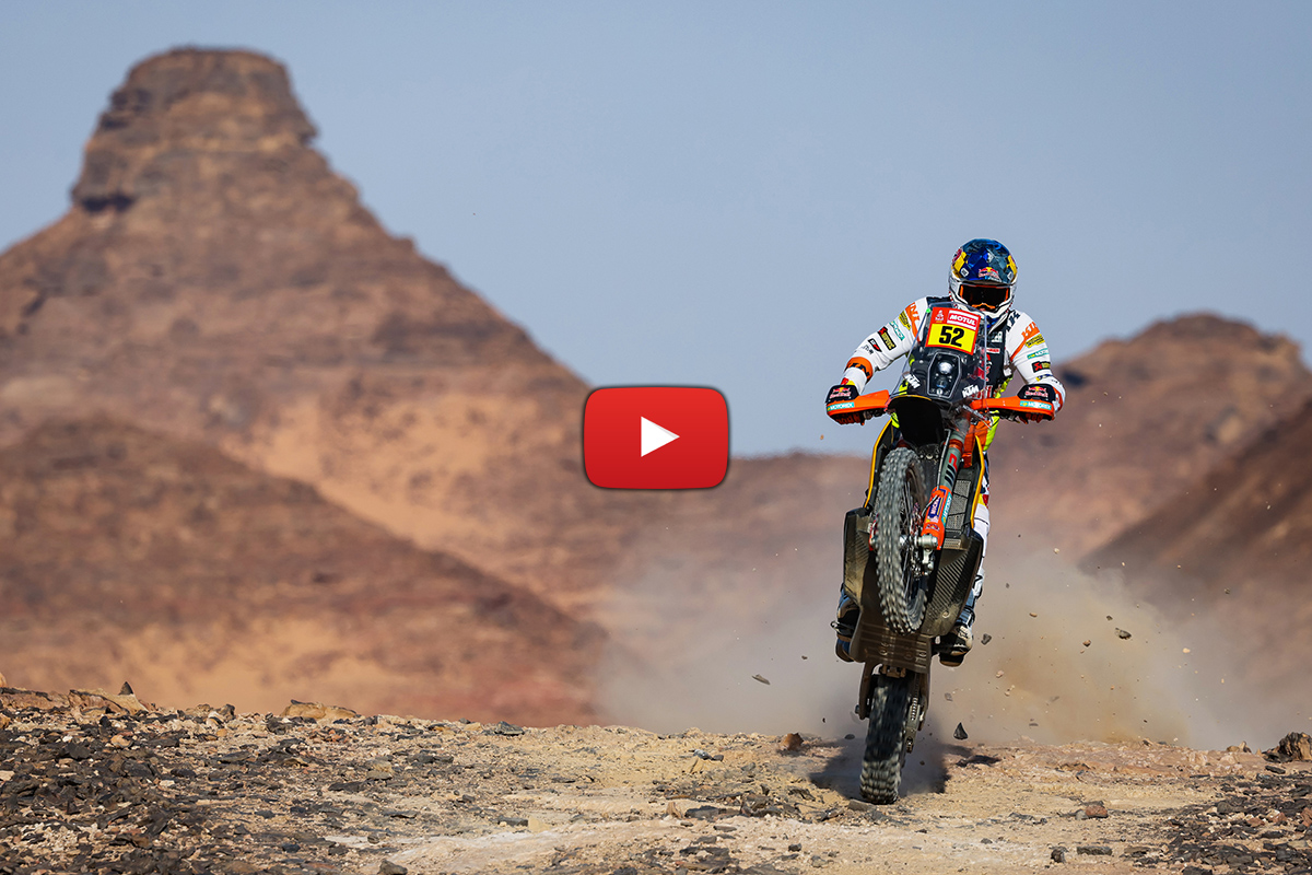 2022 Dakar Rally stage 9 video highlights – change of scenery, still full gas