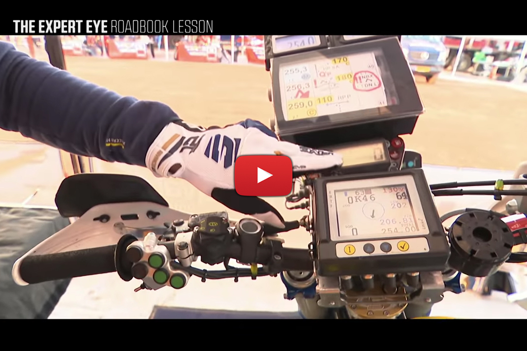 How to read a roadbook and navigate at the Dakar Rally