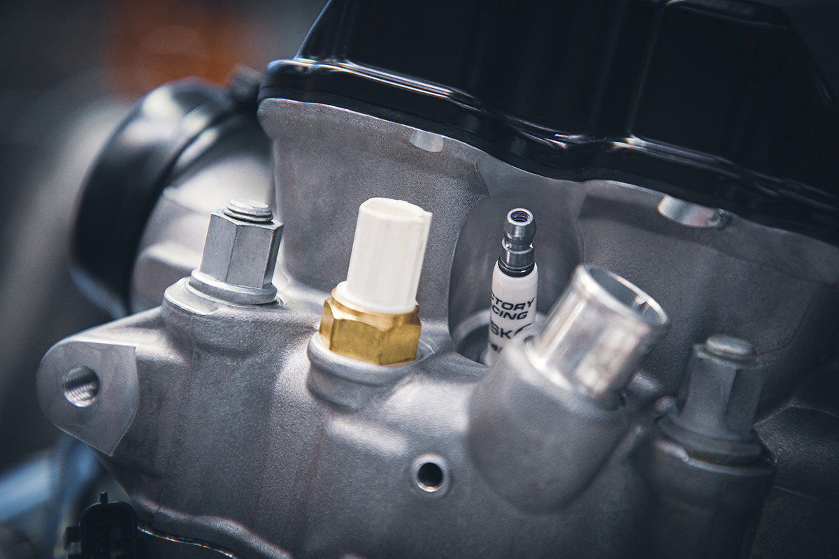 BRISK spark plugs for KTM factory race teams