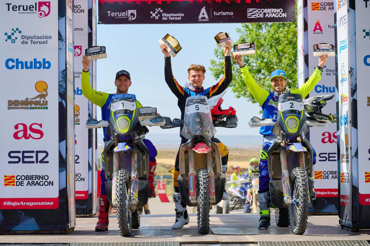 Tosha Schareina beats Sherco Factory riders to FIM Baja Spain victory