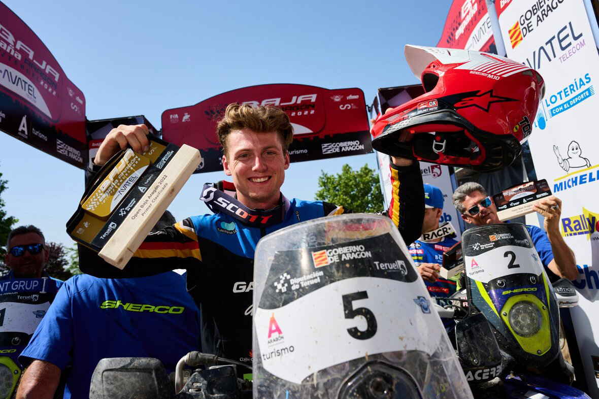 Tosha Schareina beats Sherco Factory riders to FIM Baja Spain victory