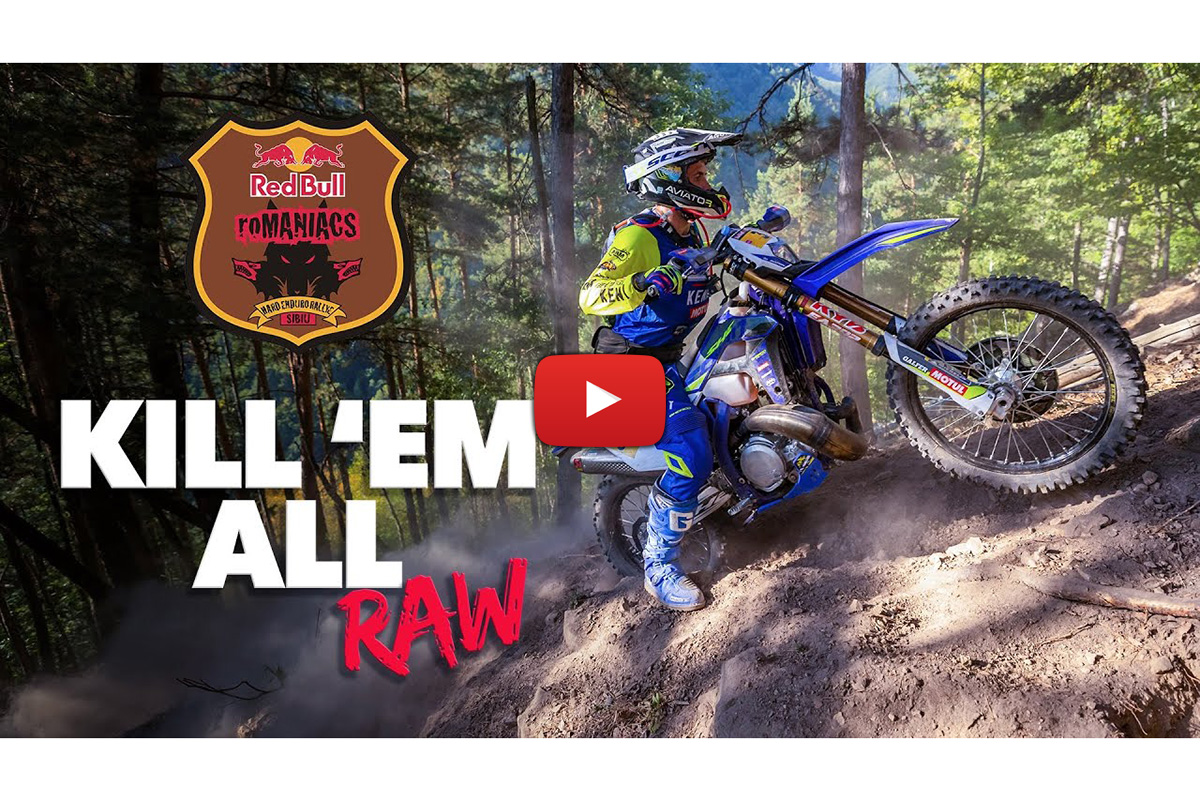 “Kill ‘em all” – Pro rider struggles on the hardest hill at Romaniacs