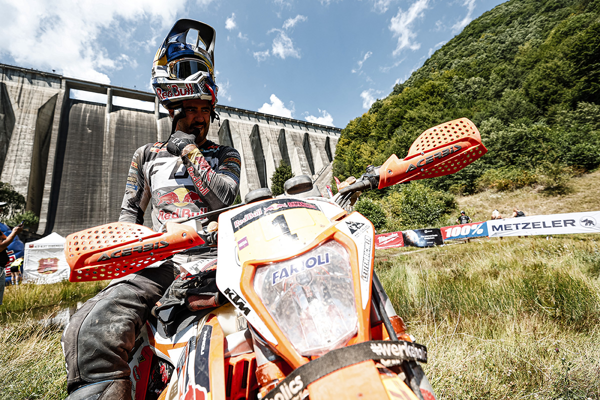 Time penalty for Mani Lettenbichler on Romaniacs day one?