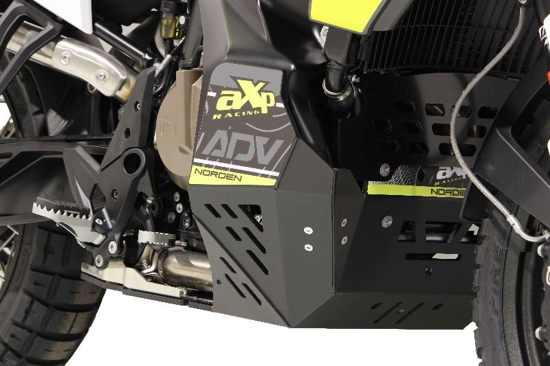 Quick look: Husqvarna 901 Norden ‘hard’ and ‘touring’ adventure bash plates