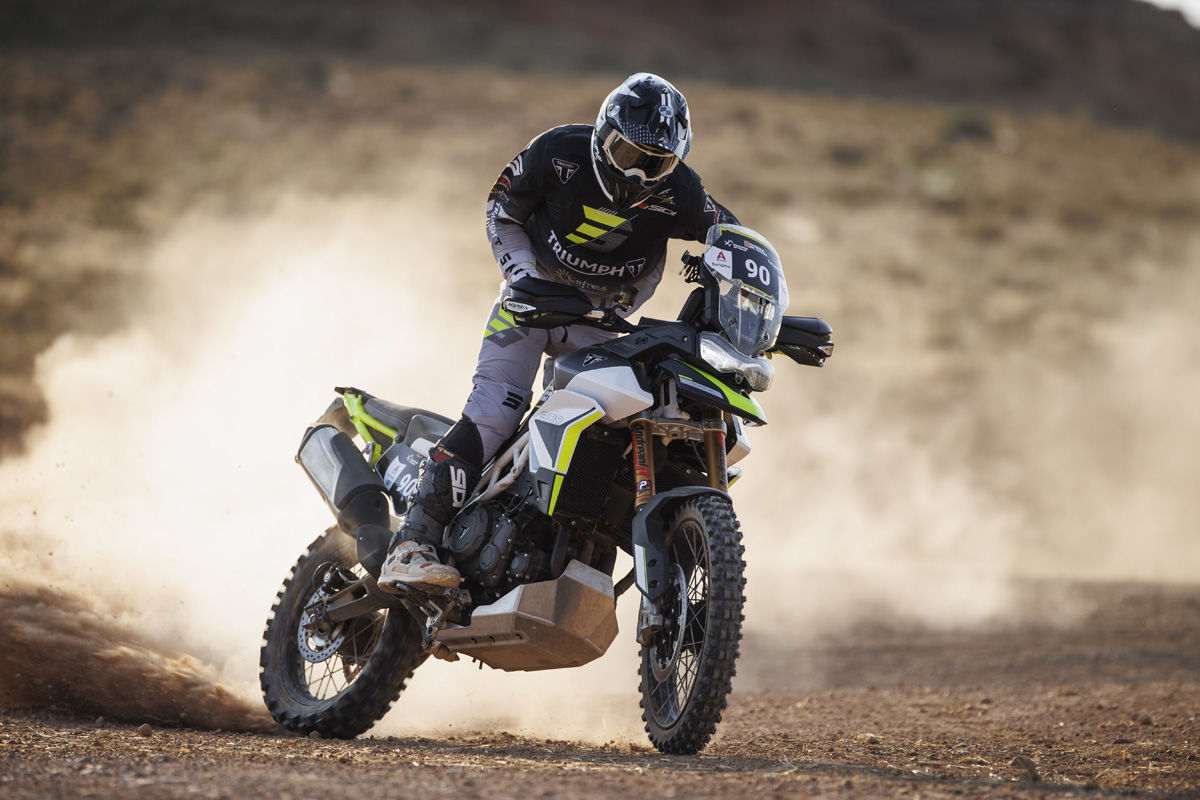 Ivan Cervantes to race Baja Aragon on a Triumph Tiger 900 Rally