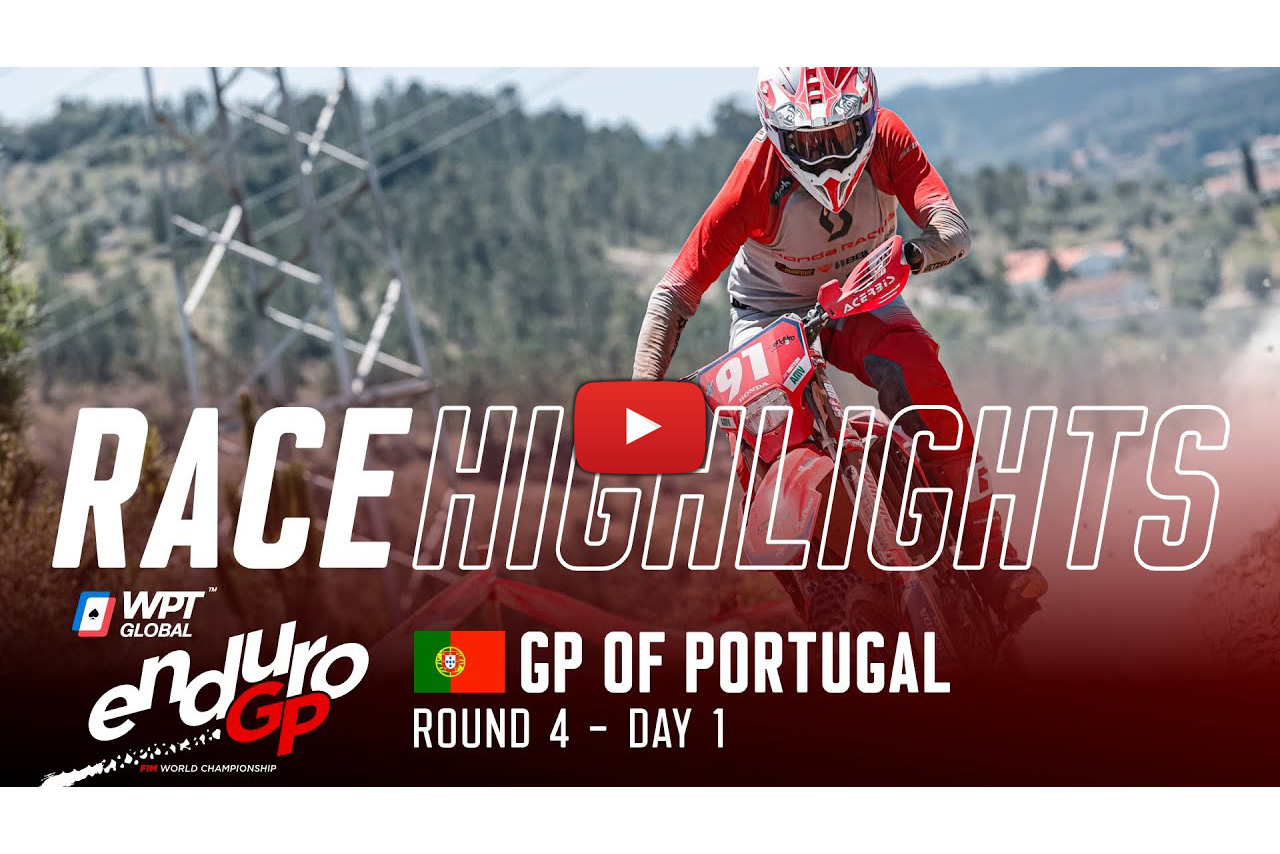 EnduroGP of Portugal II: day 1 video highlights