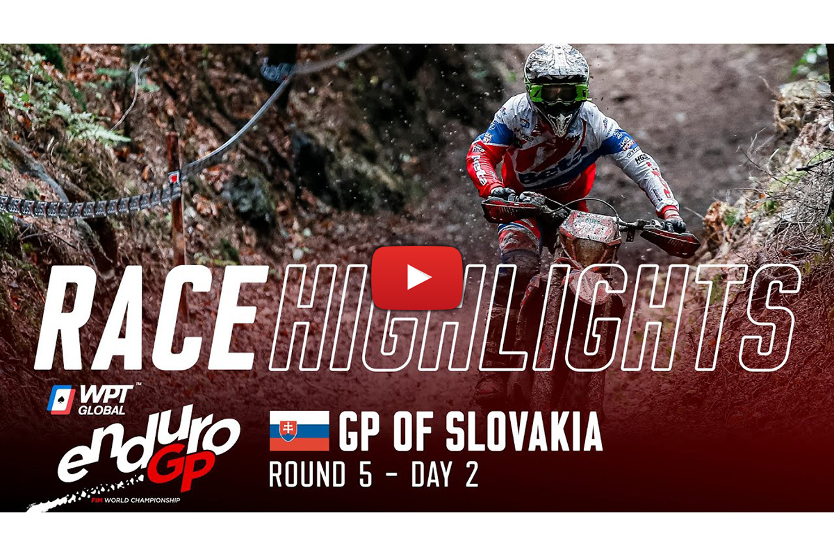 EnduroGP of Slovakia Day 2 video highlights