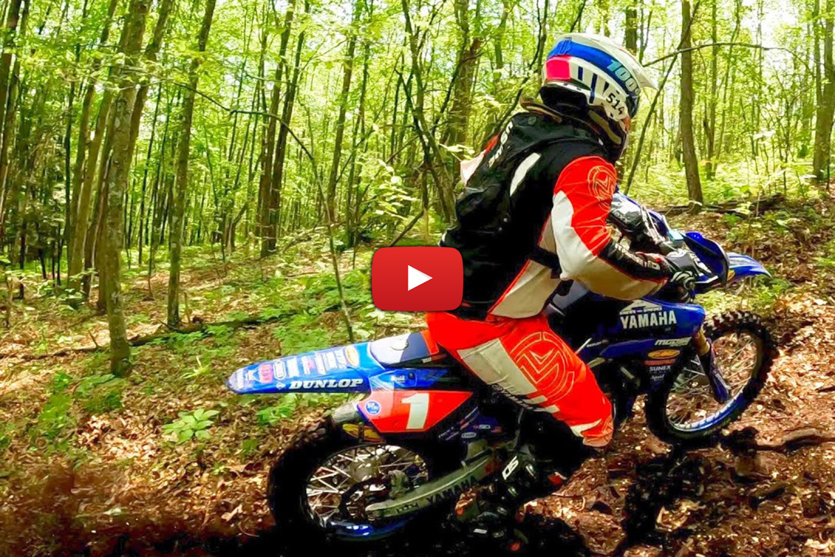 AMA National Enduro – Rattlesnake “Paddycam” chasing the Pro riders