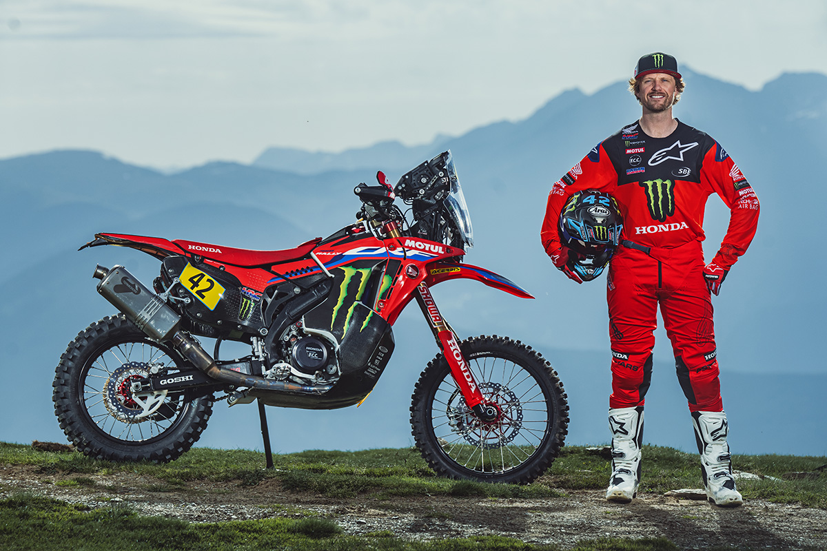 Adrien Van Beveren joins Monster Energy Honda Rally Team