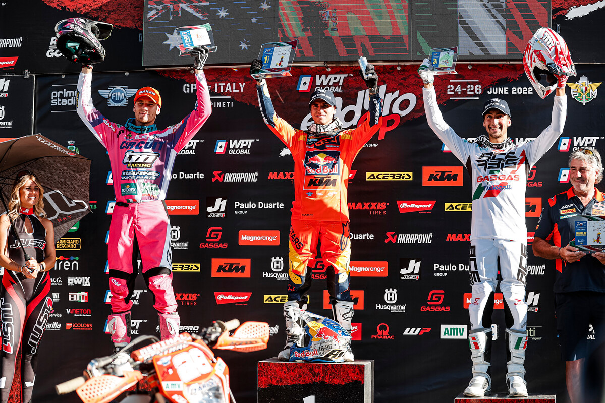 2022 EnduroGP results: Garcia and Ruprecht boss day one in Italy  