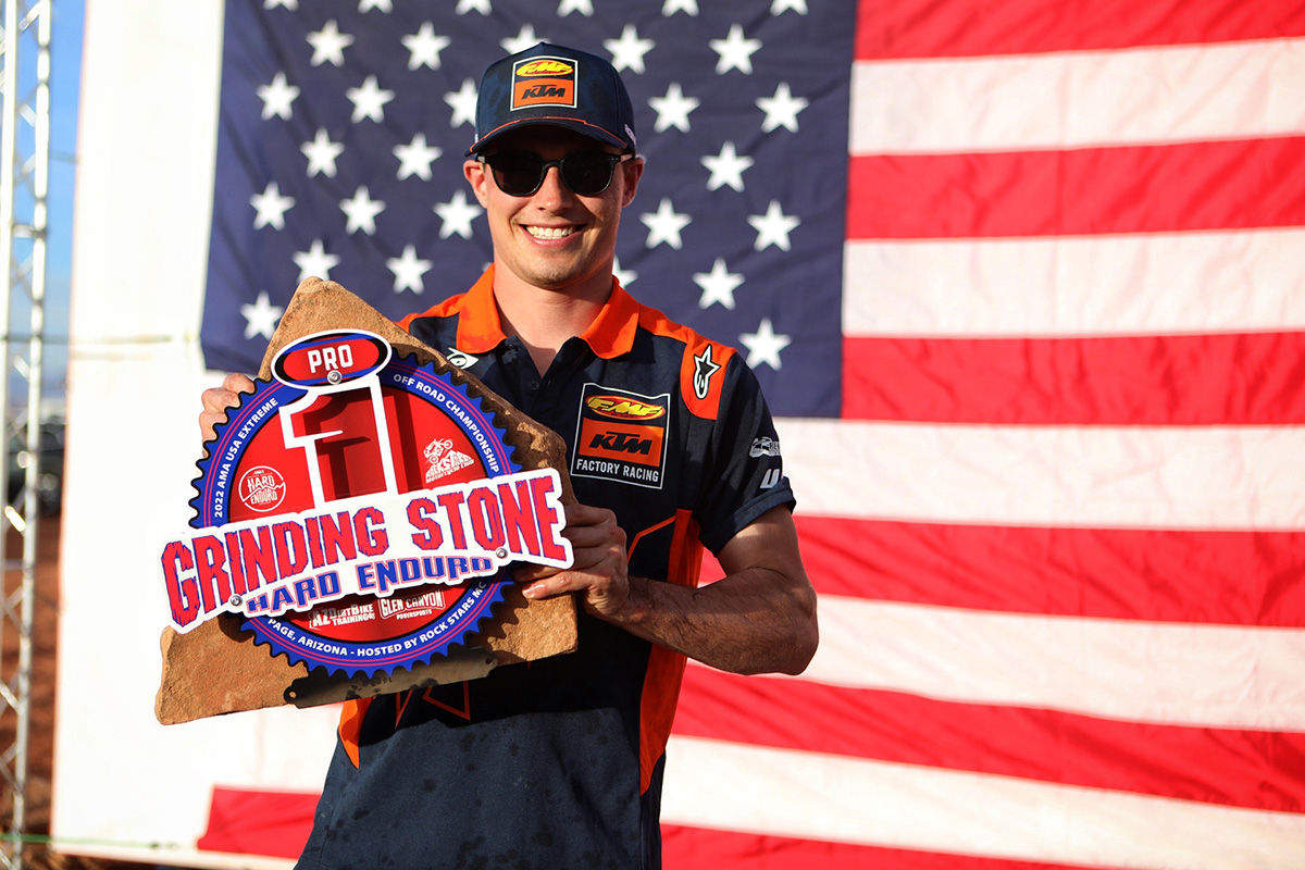 2022 US Hard Enduro Series: Trystan Hart wins 2022 Grinding Stone season opener 