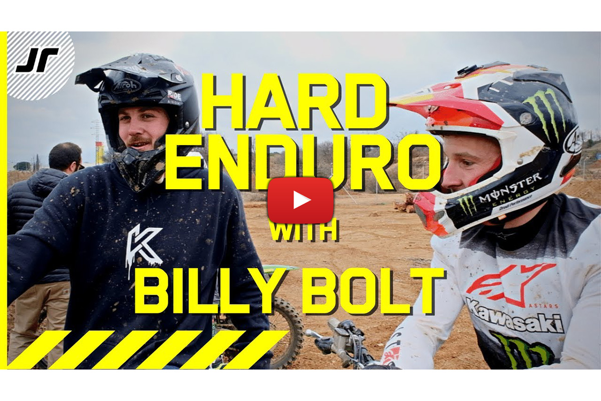 “Holy sh*t, I can’t do this” – Jonathan Rea tries SuperEnduro with Billy Bolt