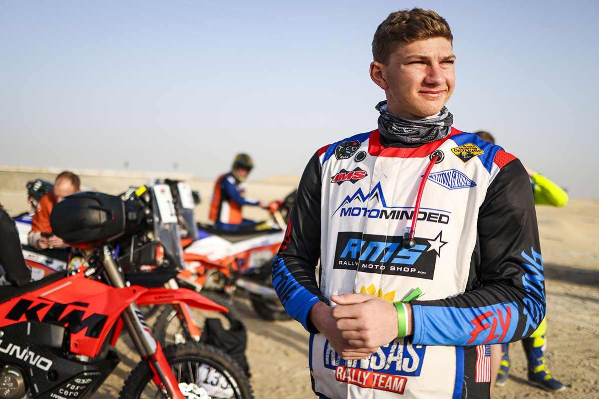 “I made my first roadbook holder out of cardboard” – Mason Klein talks taking on the Rally world