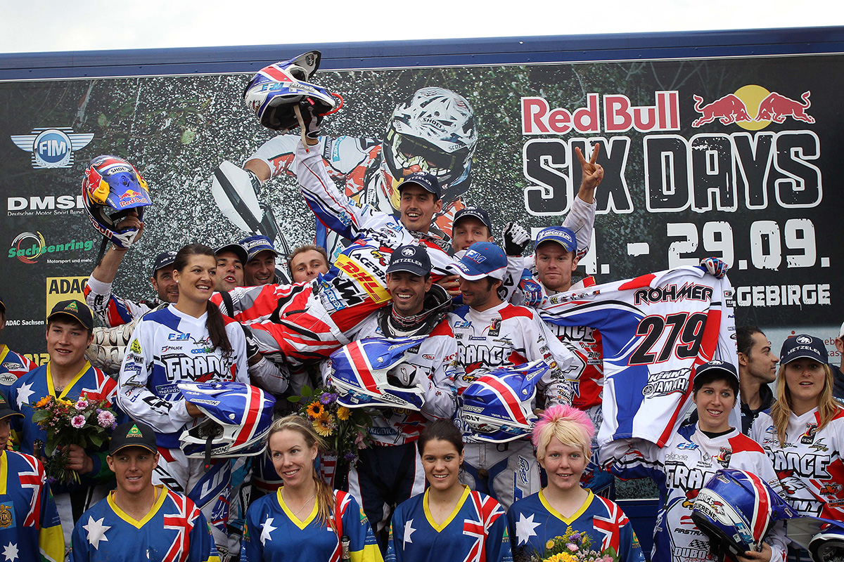 Meo, Nambotin and Aubert form a dream team at ISDE 2022
