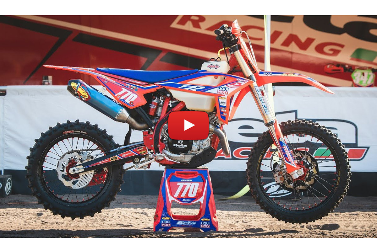 Steve Holcombe Pro Bike: Beta 390 RR GNCC set-up