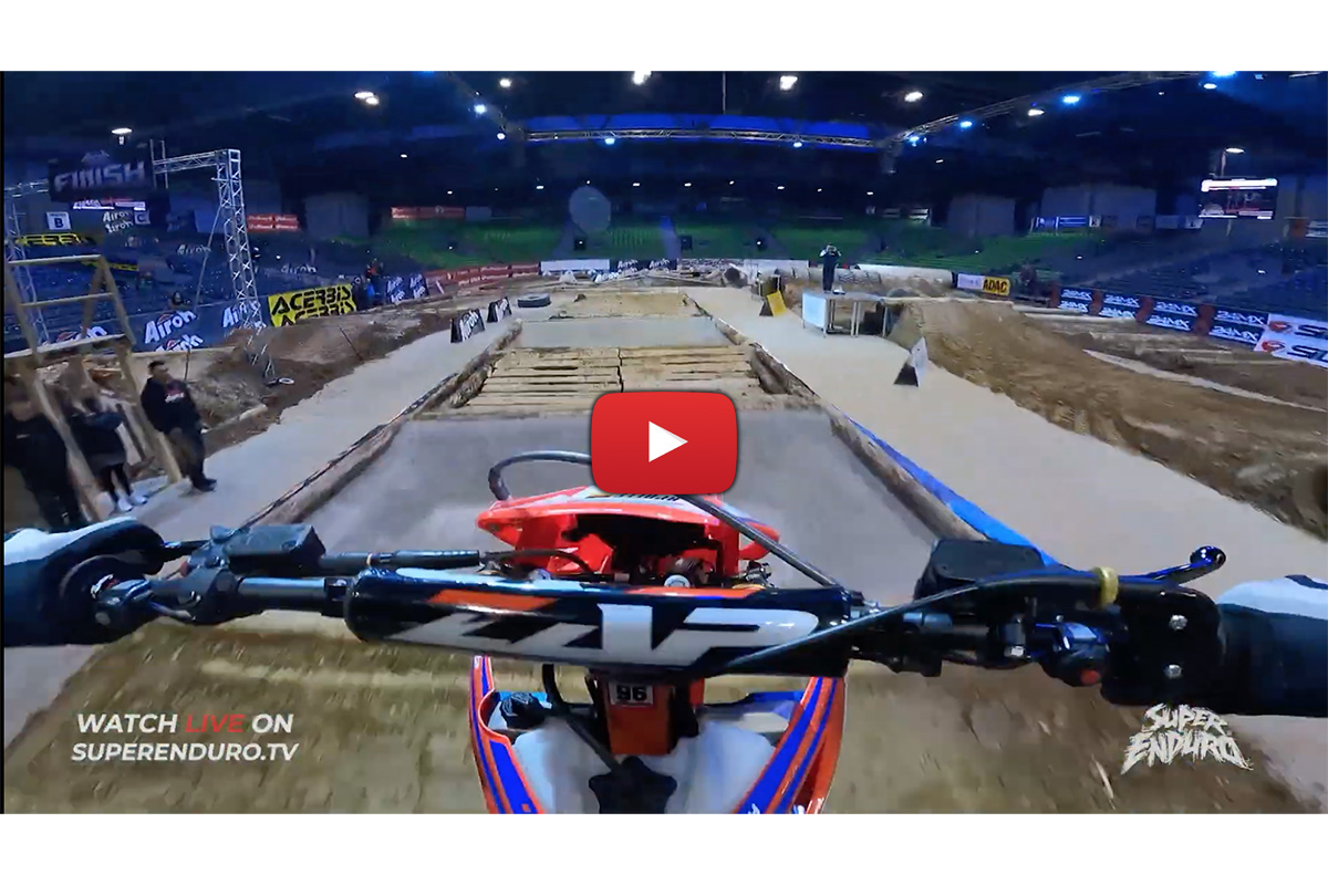 German SuperEnduro GP onboard track preview