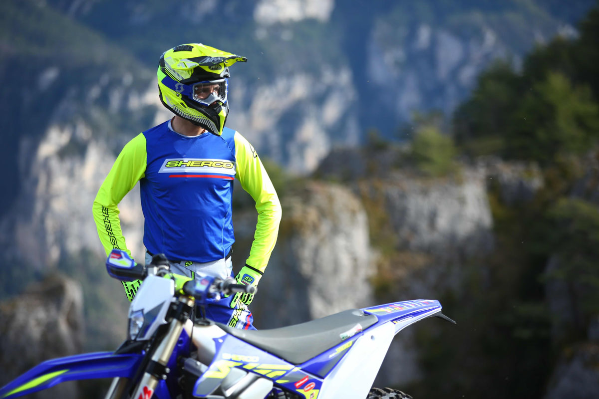 New for 2022 Sherco enduro riding kit