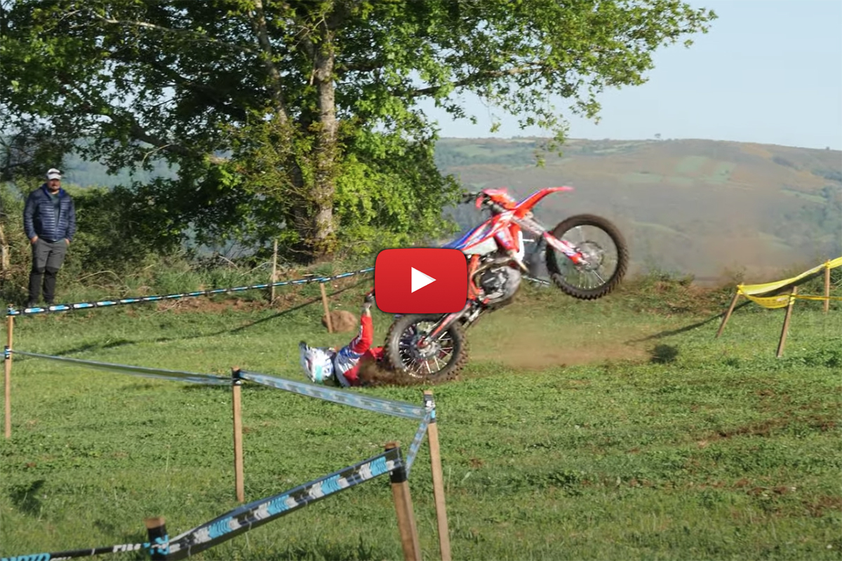 2022 EnduroGP round 1 – the tests and “massive” crashes