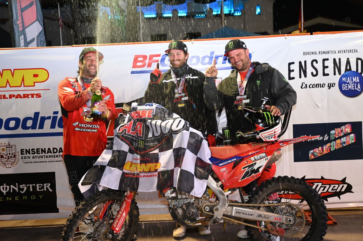Record 32nd Baja 1000 desert race win for Honda