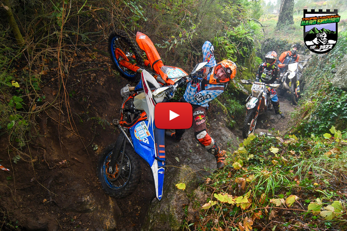 Portuguese Hard Enduro: Diogo Vieira masters the rain at Penafiel Extreme