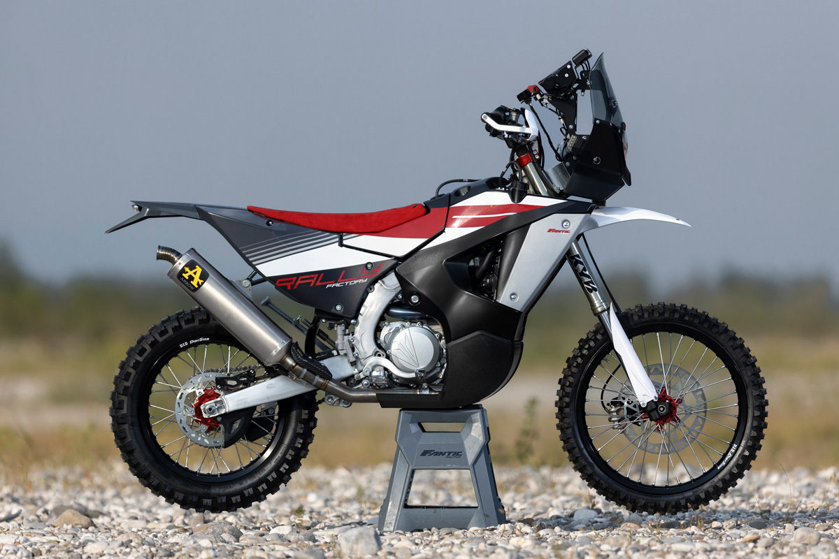 Alex Salvini joins Fantic to race 2023 Dakar Rally