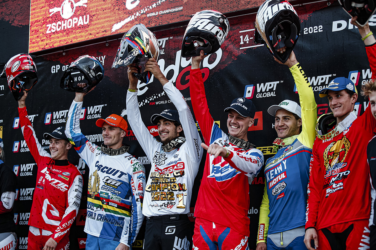 FIM EnduroGP World Championship: complete final standings, all classes
