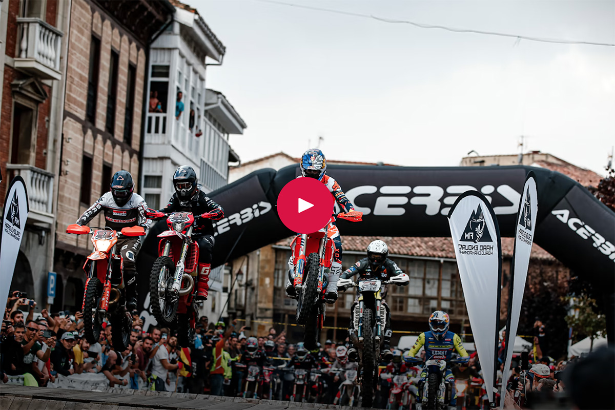 Hixpania Hard Enduro: SuperEncierro street prologue highlights