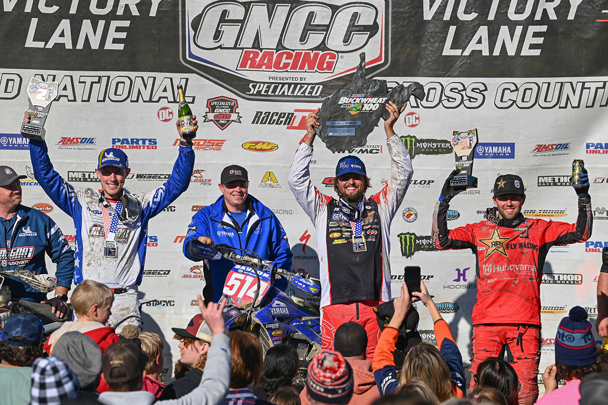2022 Buckwheat 100: Stew Baylor takes second GNCC win of the season