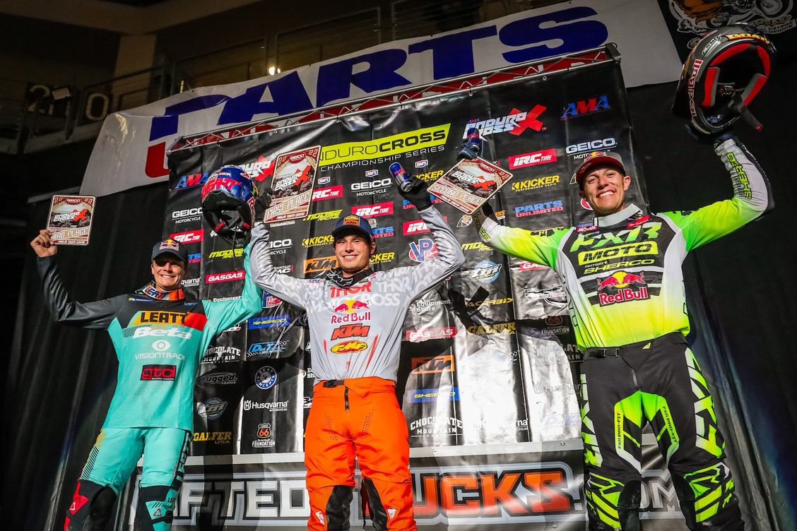 AMA EnduroCross: Round 4 win for Trystan Hart on chaotic night in Prescott