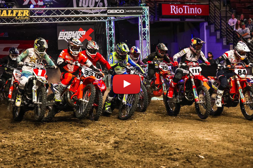 2022 AMA EnduroCross: Salt Lake City Rnd 1 video highlights