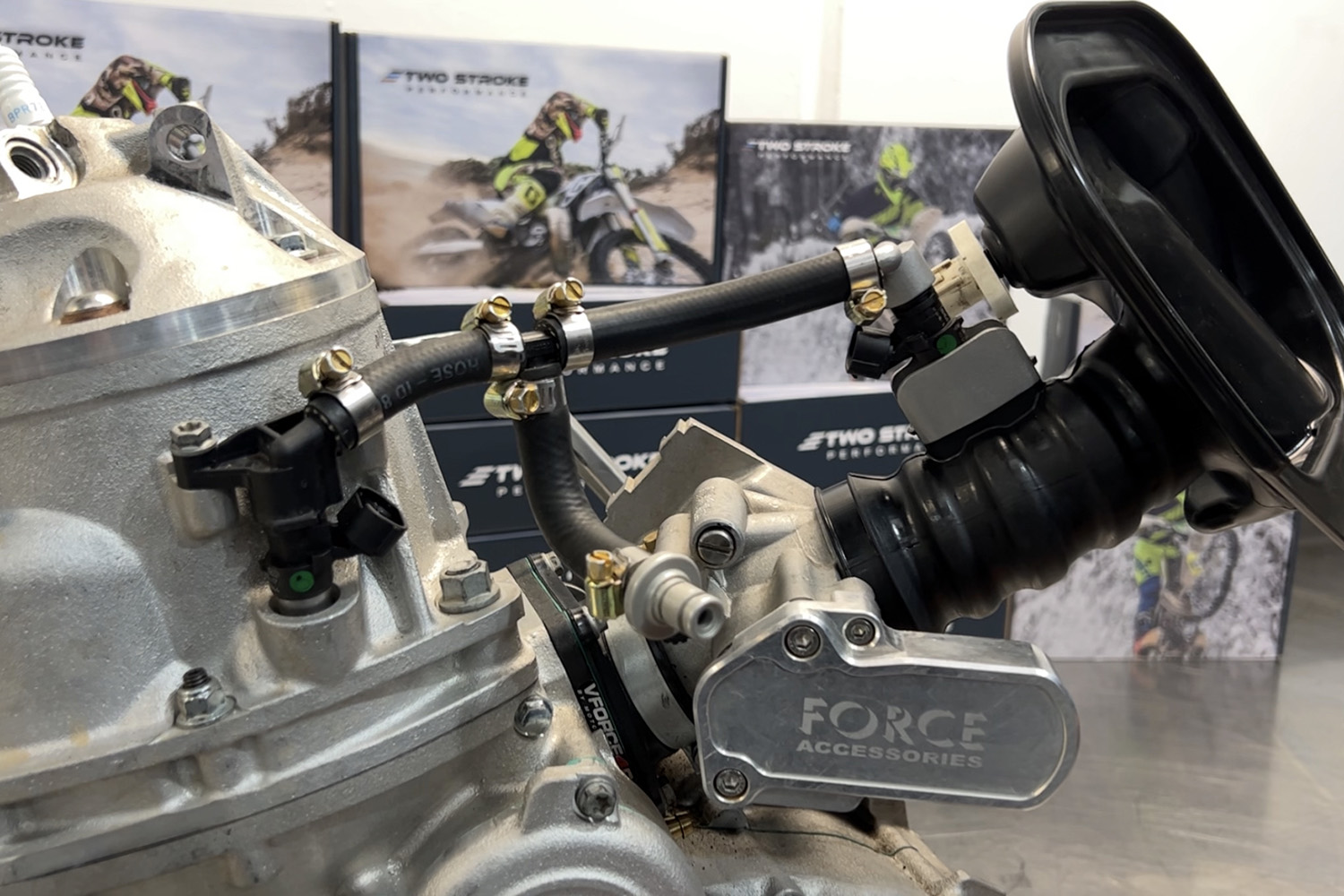 First look: Two Stroke Performance TPI injector relocator and crankcase sensor kits
