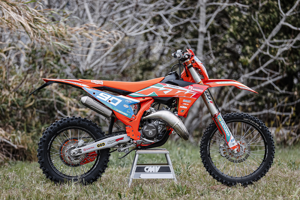 Pro Bike: KTM Pro Racing’s fuel injected 125 two-stroke